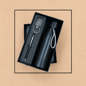 3 in 1 Premium Gift Set – Pen, USB Drive & Stainless Steel Bottle