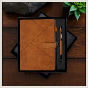 Pen & Diary (3 in 1 Gift Set)